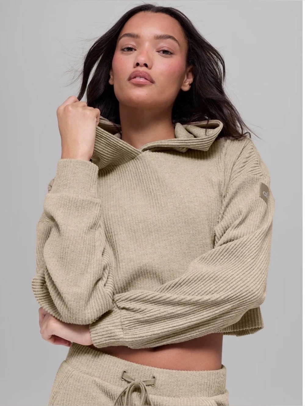 ALO Yoga Muse Cropped Hoodie